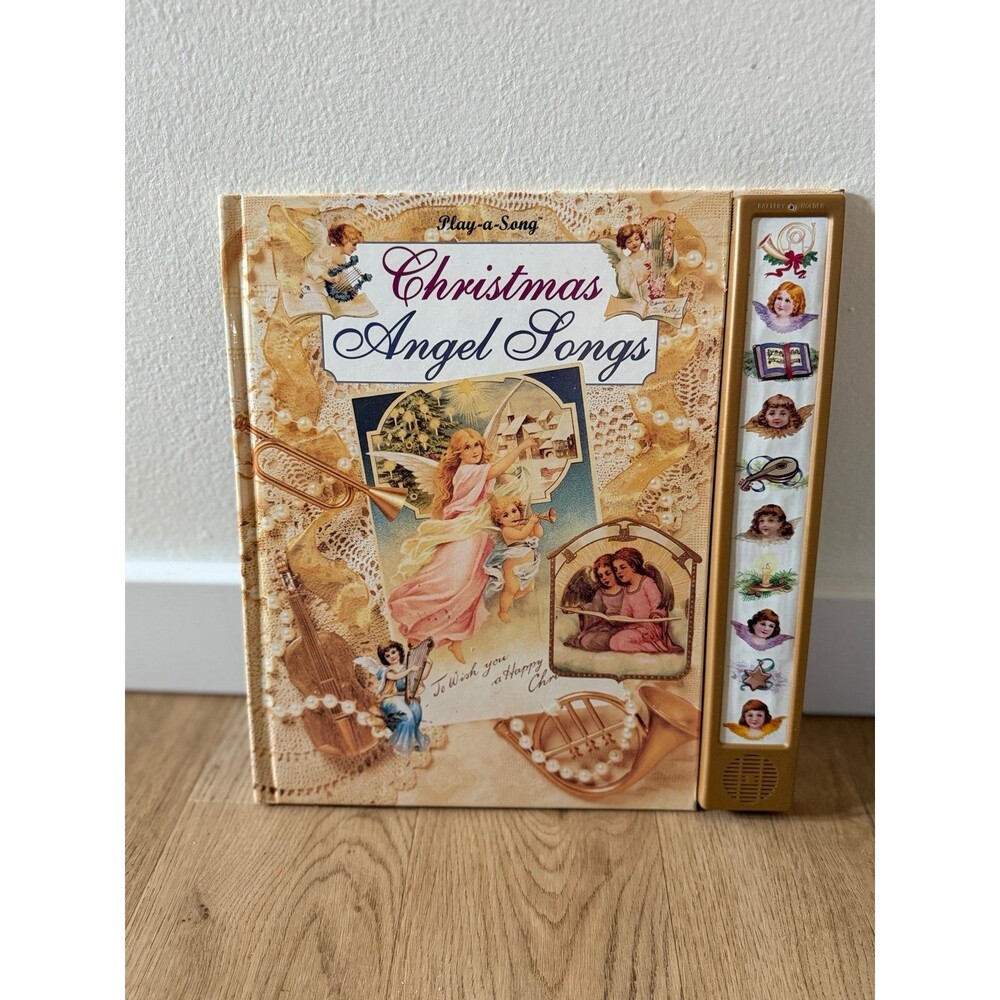 Vintage Antique Play-a-Song Christmas Angel Songs